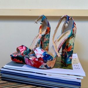 Liliana Flower High Heels